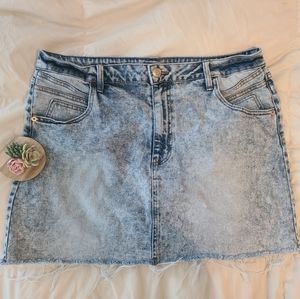 Wild Fable Acid Wash Skirt